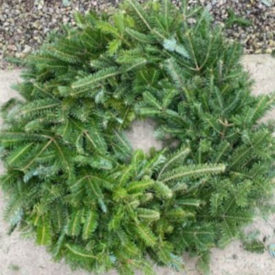 12" Undecorated Wreath item