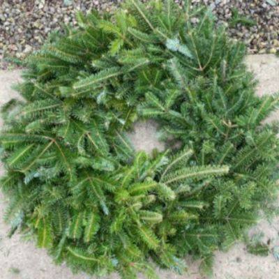 24" Undecorated Wreath item
