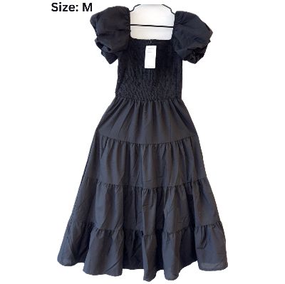 Black Midi Wide Dress item