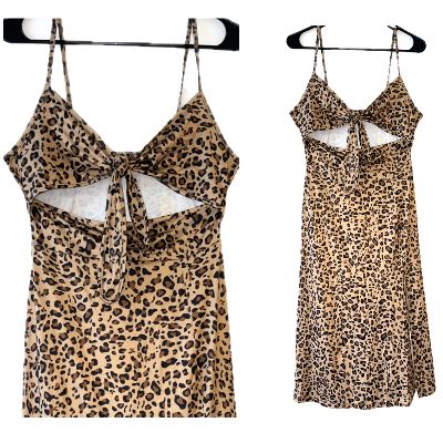 Female Cougar Print Dress, item