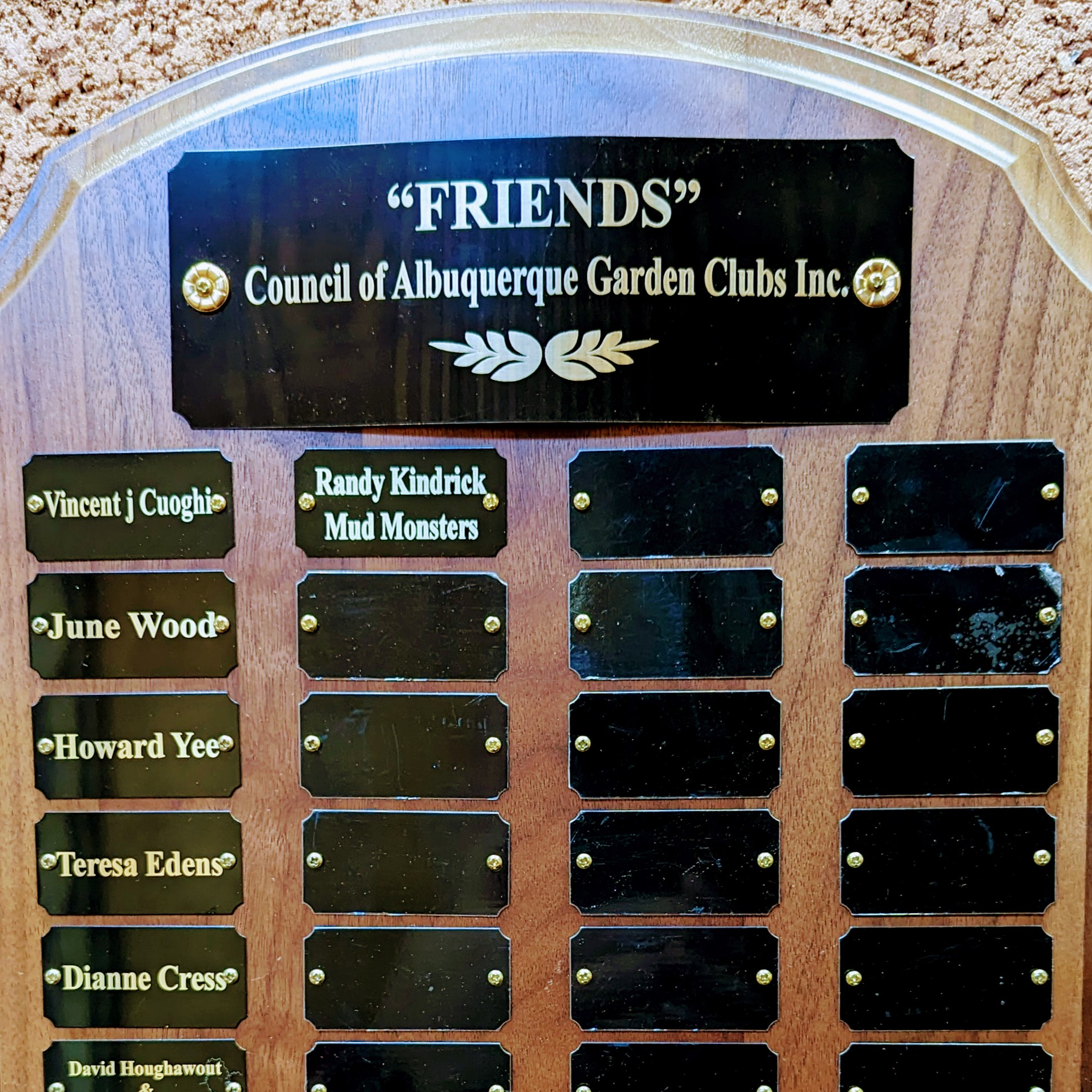Friends Plaque item