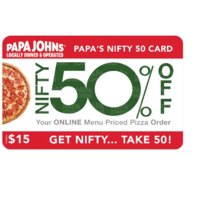 Nifty Fifty Discount Card item