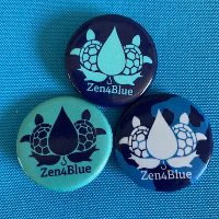 Zen4Blue Logo Button Pin item