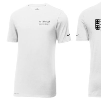 Chandail court hommes blanc item