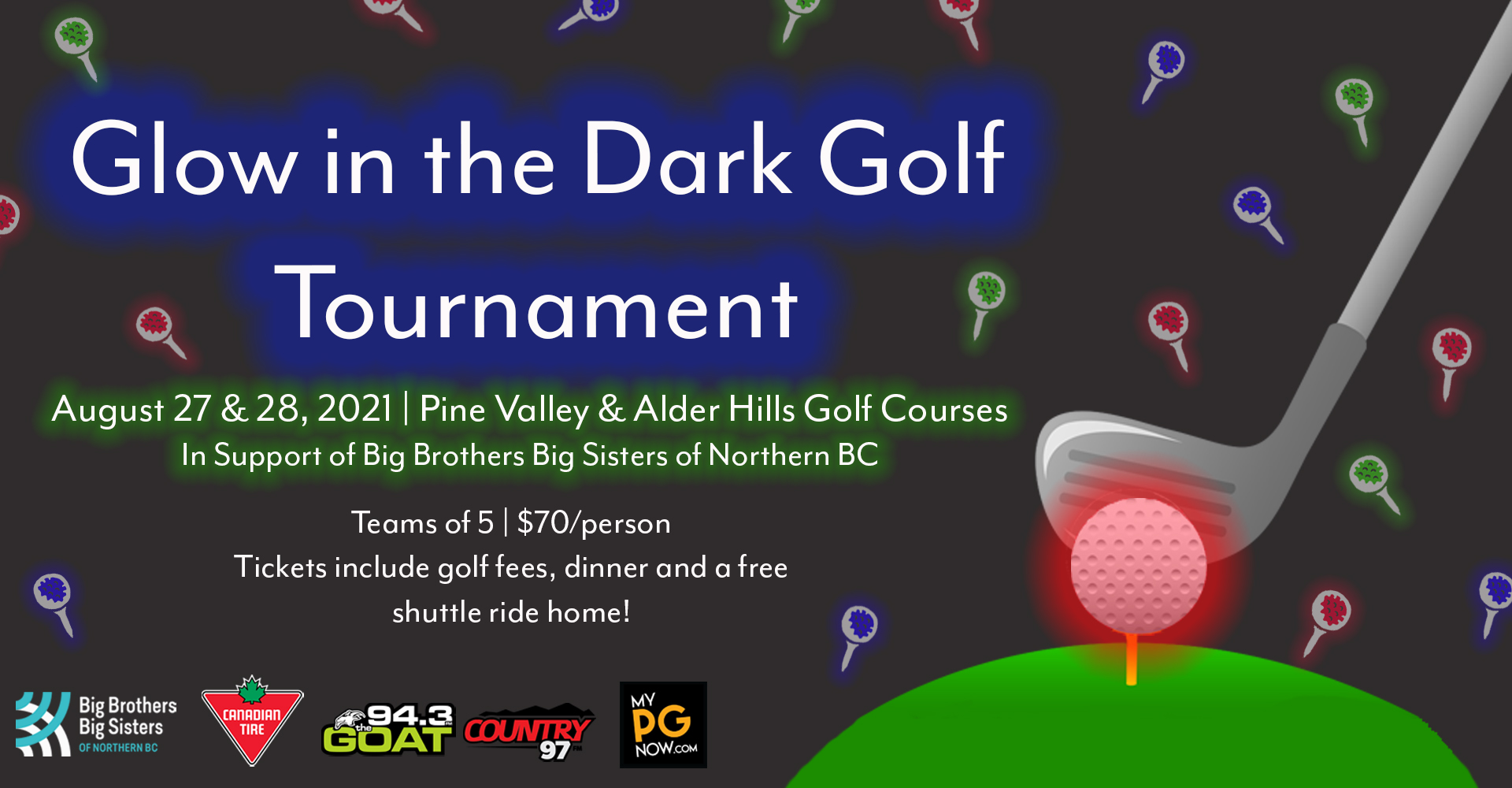 Glow in the Dark Golf