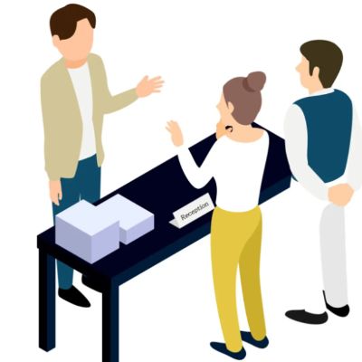 Business/Information $100 for 10’(Length) X 10’(Wide) space item