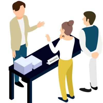 Business/Information $100 for 10’(Length) X 20’(Wide) space item