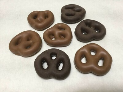 DARK Chocolate Covered Mini Pretzels item