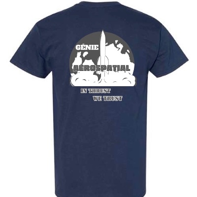 T-shirt bleu (Imprimé) item