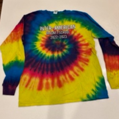 Tie Dye Long Sleeve T-Shirt ADULT - SMALL item