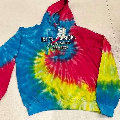 Tie Dye Hoodie ADULT - MEDIUM item