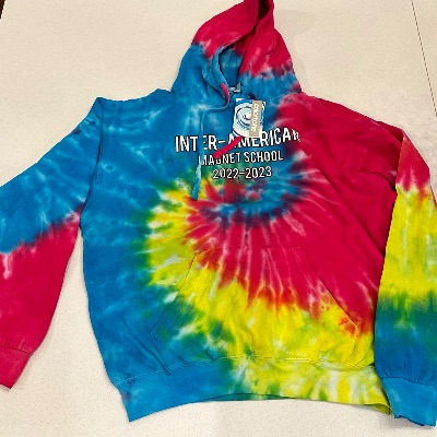 Tie Dye Hoodie ADULT - LARGE item