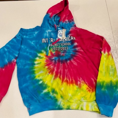 Tie Dye Hoodie ADULT - SMALL item