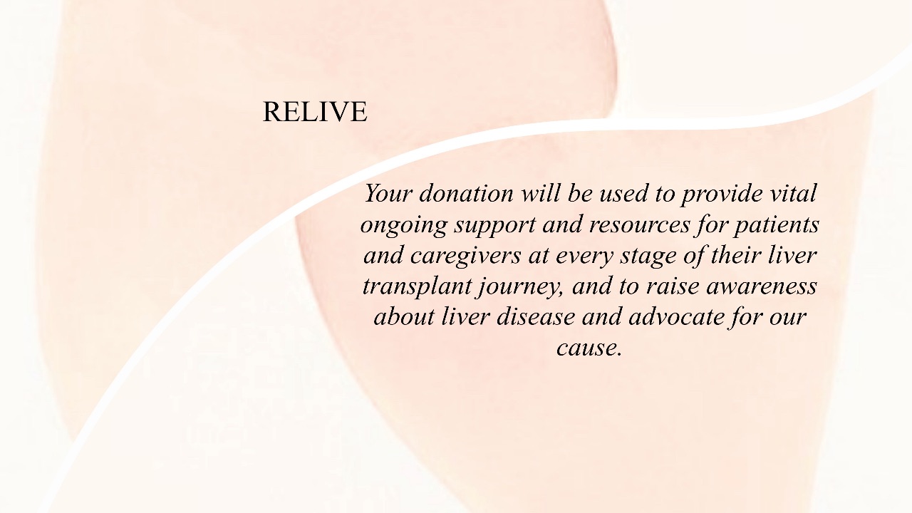 Donate to RELIVE Make A Difference