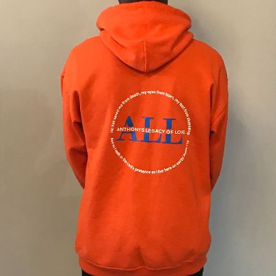 Hooded Sweatshirt (Orange) item