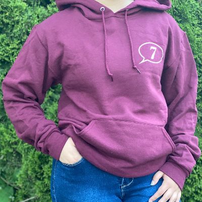 Hooded Sweatshirt (Burgundy) item