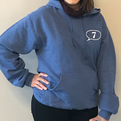 Hooded Sweatshirt (Blue) item