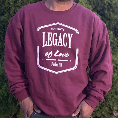 Crewneck Sweatshirt (Burdgundy) item