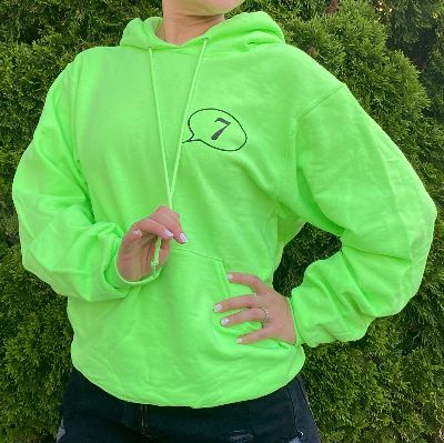 Hooded Sweatshirt (Lime Green) item