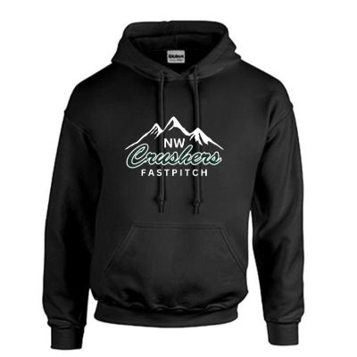 Black Gildan Heavy Blended Hooded Sweatshirt (AXS-A5XL) item