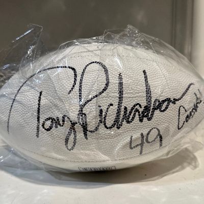 T. Richardson Football - One Ticket item