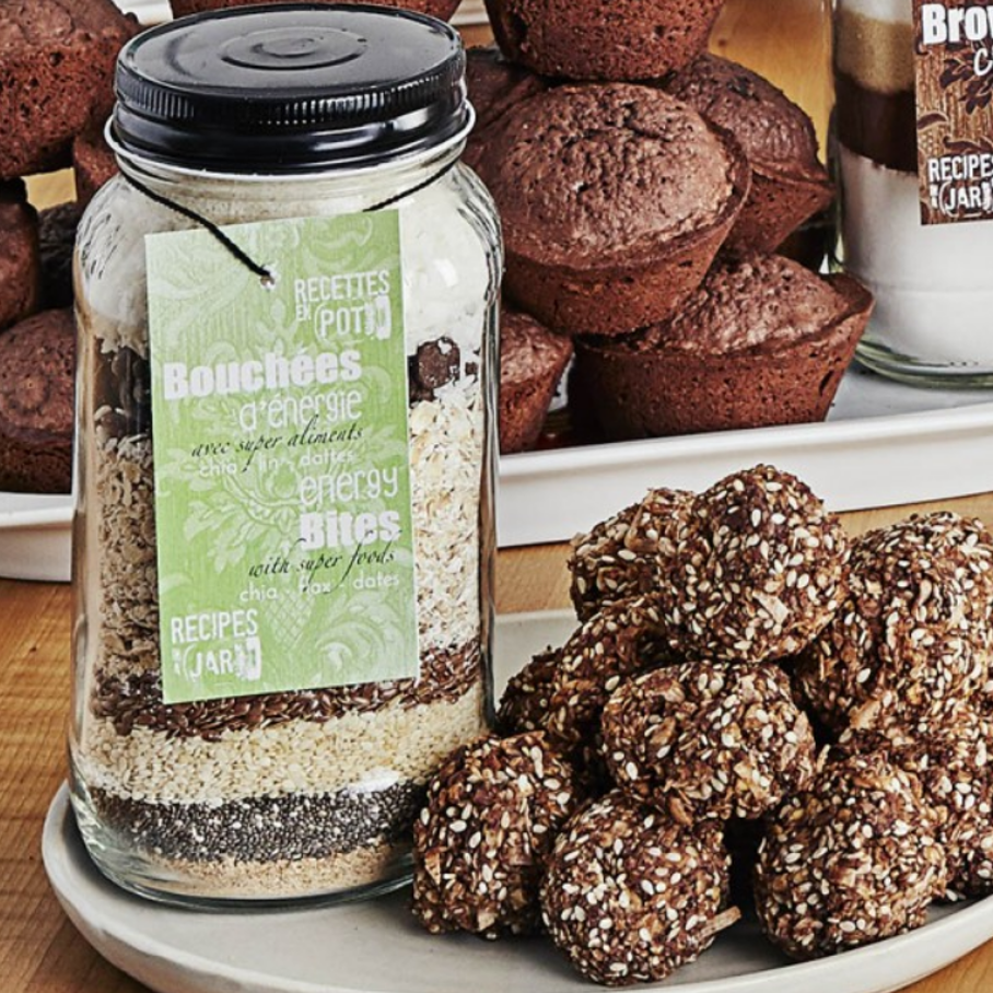 Recette en pot : Bouchées d'énergie item