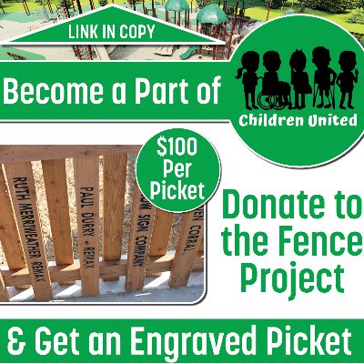Children United Fence Picket Sponsor item