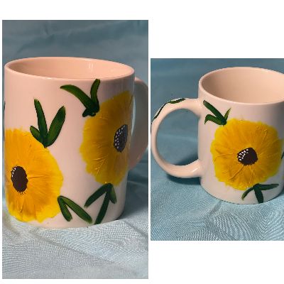 Sunflower mug item