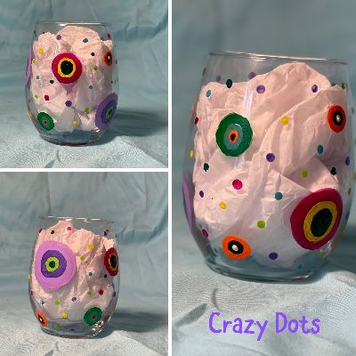 Crazy Dots Glass item