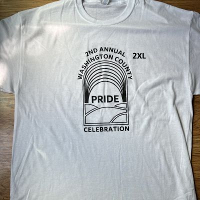 Size 2XL- 2nd Annual Pride Celebration T-Shirt item