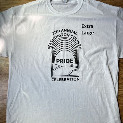 Size XL- 2nd Annual Pride Celebration T-Shirt item