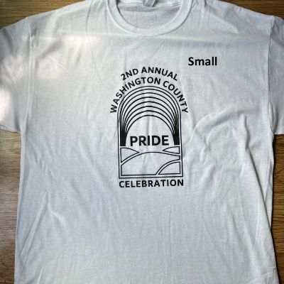 Size S- 2nd Annual Pride Celebration T-Shirt item