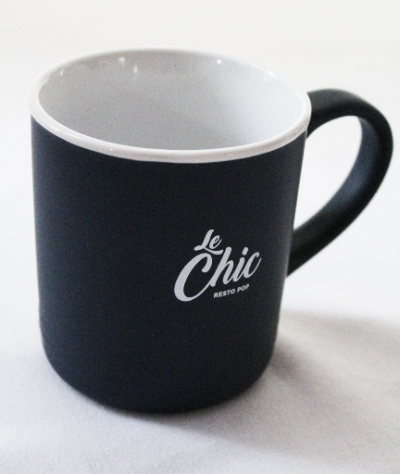 Tasse bleue avec logo 12 oz. item
