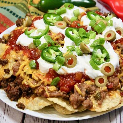 Loaded Nachos item
