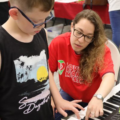 Adaptive Music Lessons, 45 mins. item