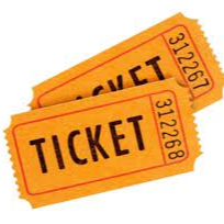Single 50/50 ticket item