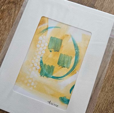 Carte faite à la main-Animo item