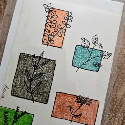 Carte " Formes jolies" item