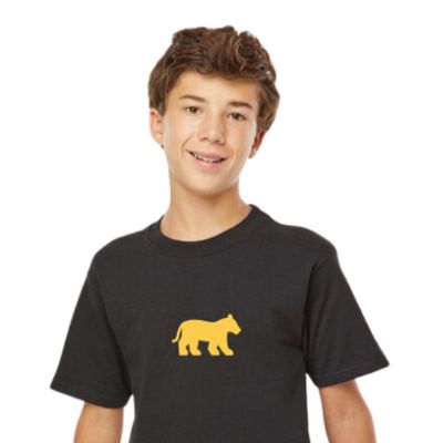 T-shirt junior coton noir item