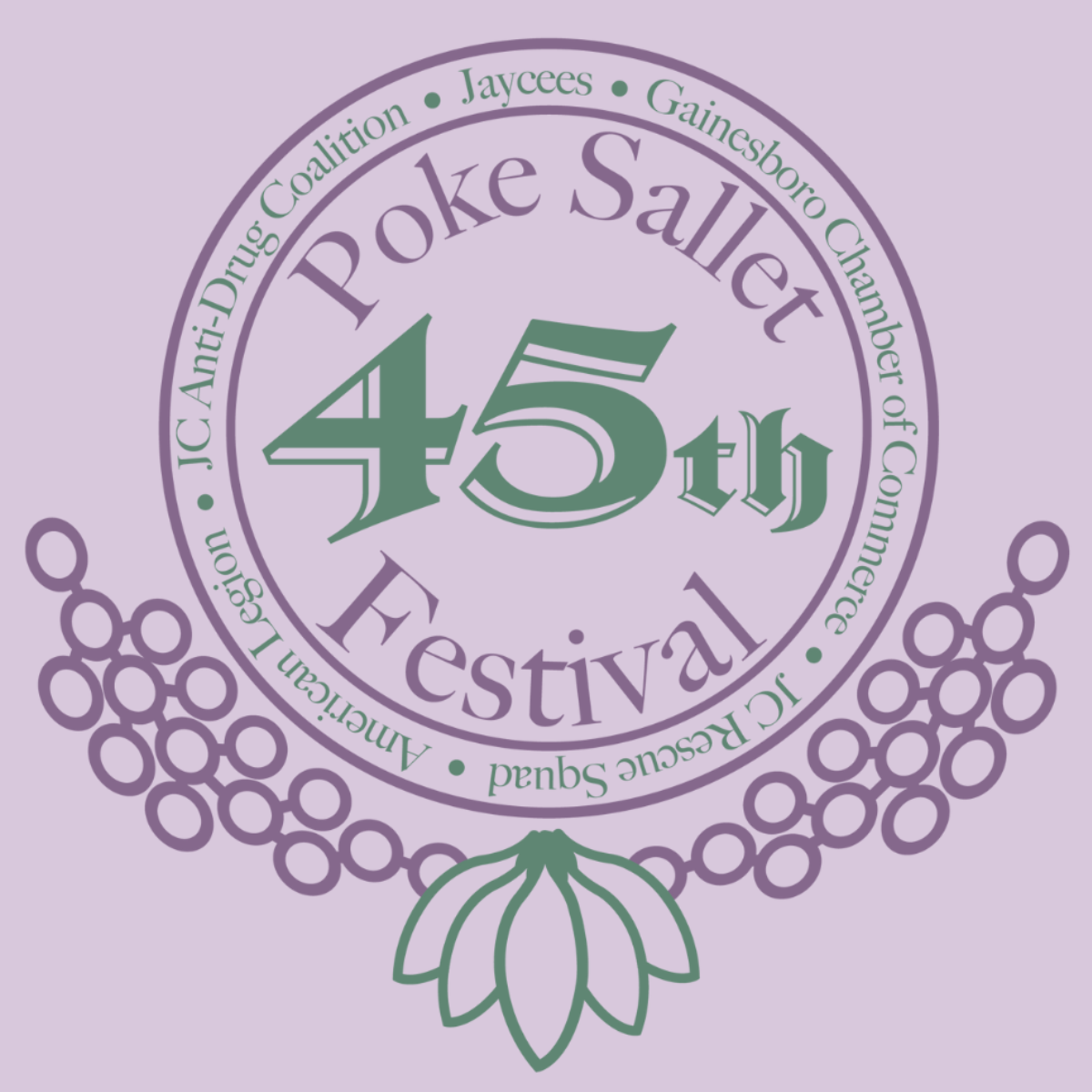 Poke Sallet T-shirt- Light Purple item