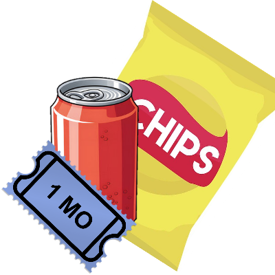 Snack Bar - Everything Pass (Monthly) item