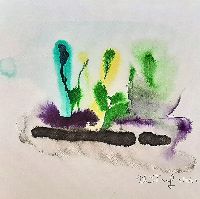 Aquarelle de Michel Tremblay, écrivain et dramaturge item