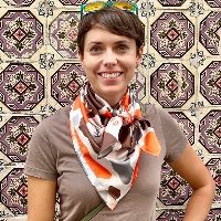 Wild Rag - Orange Camo item