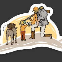 Mother Chukar Decal item