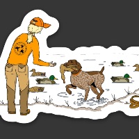 NAVHDA Blind Decal item