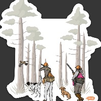 Grouse Hunt Decal item