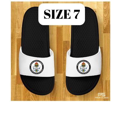 AWAY WHITE SIZE 7 PRIDE SLIDES item