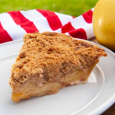 Unbaked Dutch Apple Pie item