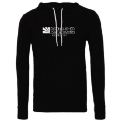 BLACK Sponge Fleece Hoodie item