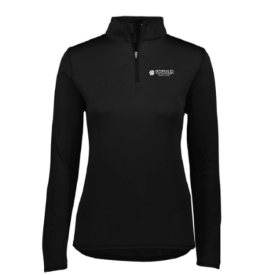2XL BLACK Wicking 1/4 Zip Pullover item